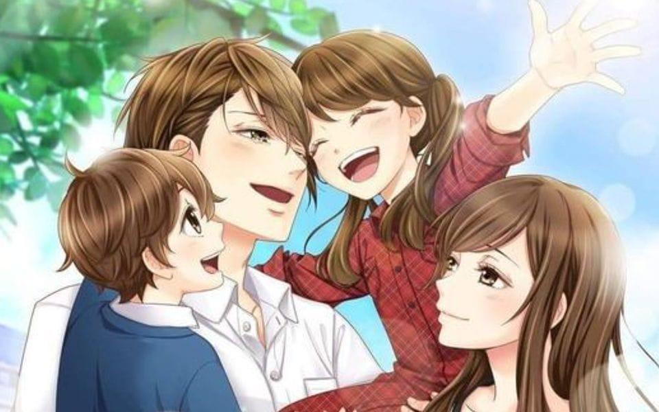 Digital Anime - Family Portrait