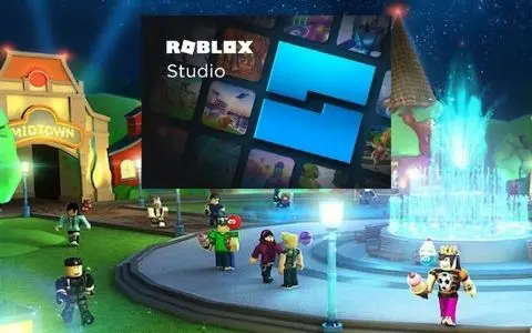 Download Step into the world of Roblox! Wallpaper